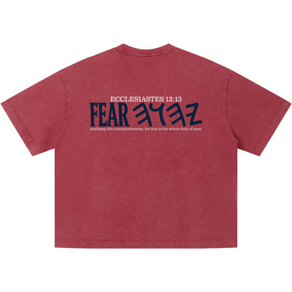 Whole Duty Of Man Vintage Boxy T-Shirt