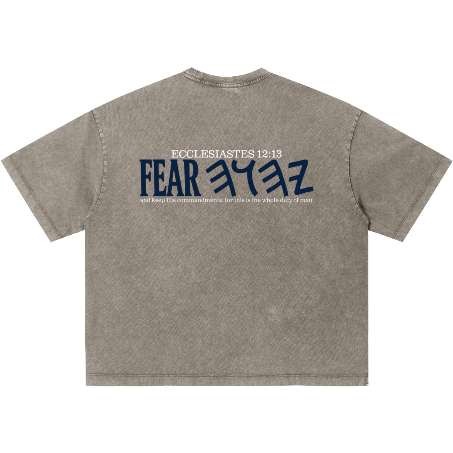 Whole Duty Of Man Vintage Boxy T-Shirt