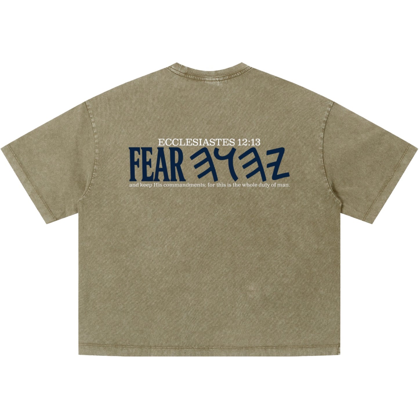 Whole Duty Of Man Vintage Boxy T-Shirt