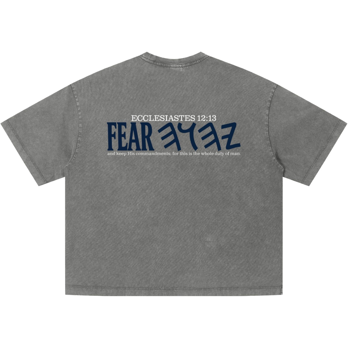 Whole Duty Of Man Vintage Boxy T-Shirt