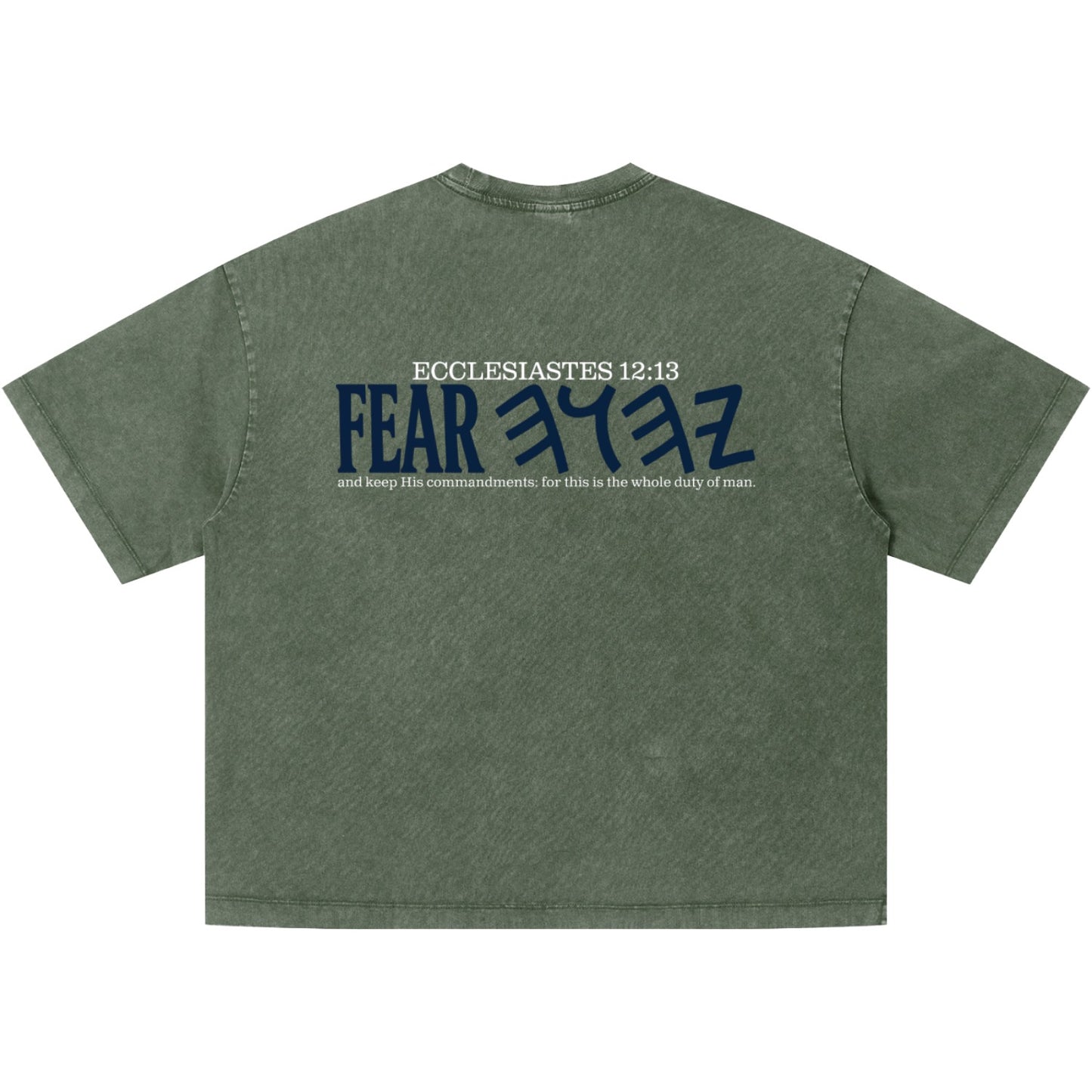 Whole Duty Of Man Vintage Boxy T-Shirt