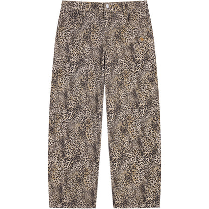 Women's Heritage Leopard Print Wide Leg Jeans