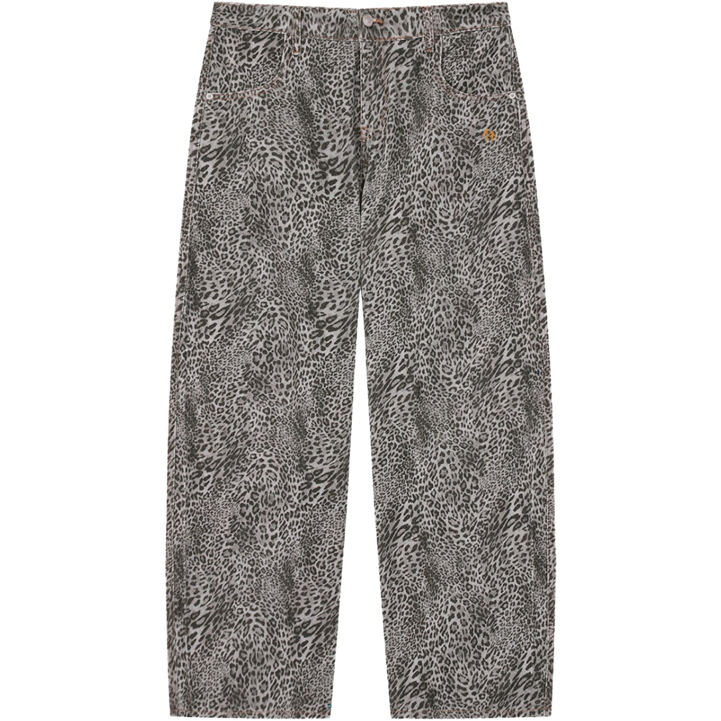 Women's Heritage Leopard Print Wide Leg Jeans