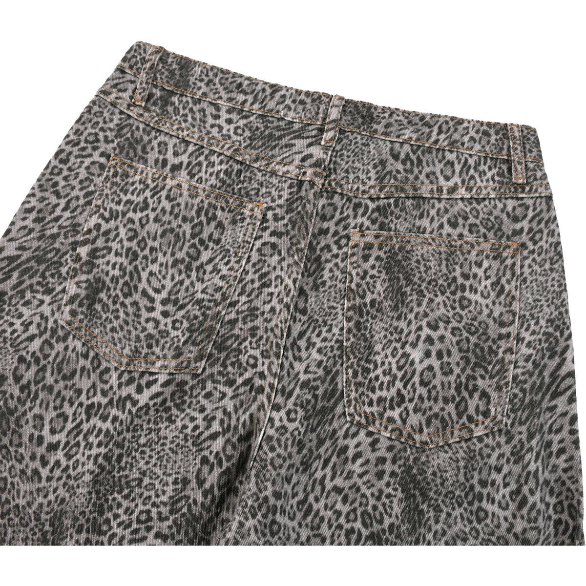 Women's Heritage Leopard Print Wide Leg Jeans