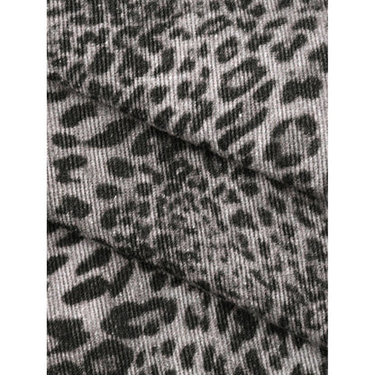 Women's Heritage Leopard Print Wide Leg Jeans