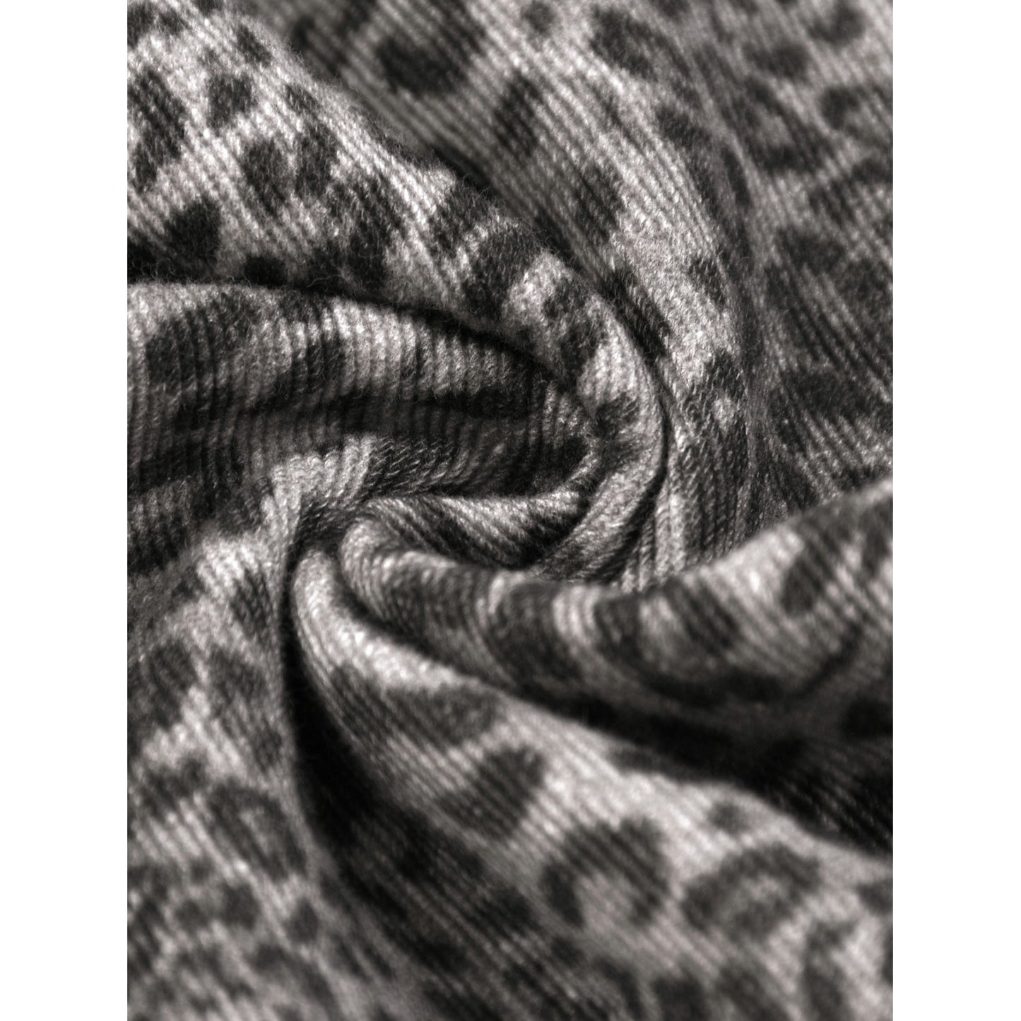 Women's Heritage Leopard Print Wide Leg Jeans