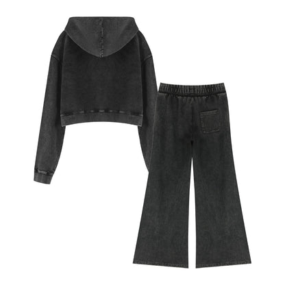 Women's Heritage Vintage Black Sweatsuit