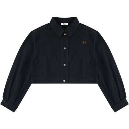 Women's Cropped Denim Jacket