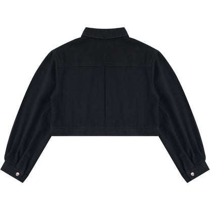 Women's Cropped Denim Jacket