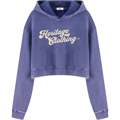 Women’s Heritage Vintage Cropped Hoodie