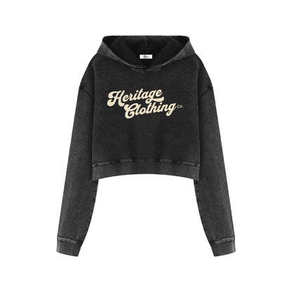 Women’s Heritage Vintage Cropped Hoodie