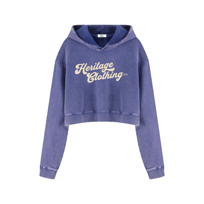 Women’s Heritage Vintage Cropped Hoodie