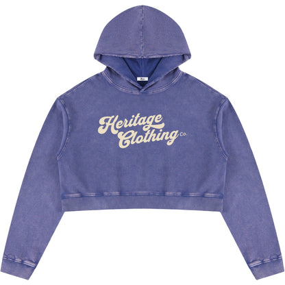 Women’s Heritage Vintage Cropped Hoodie