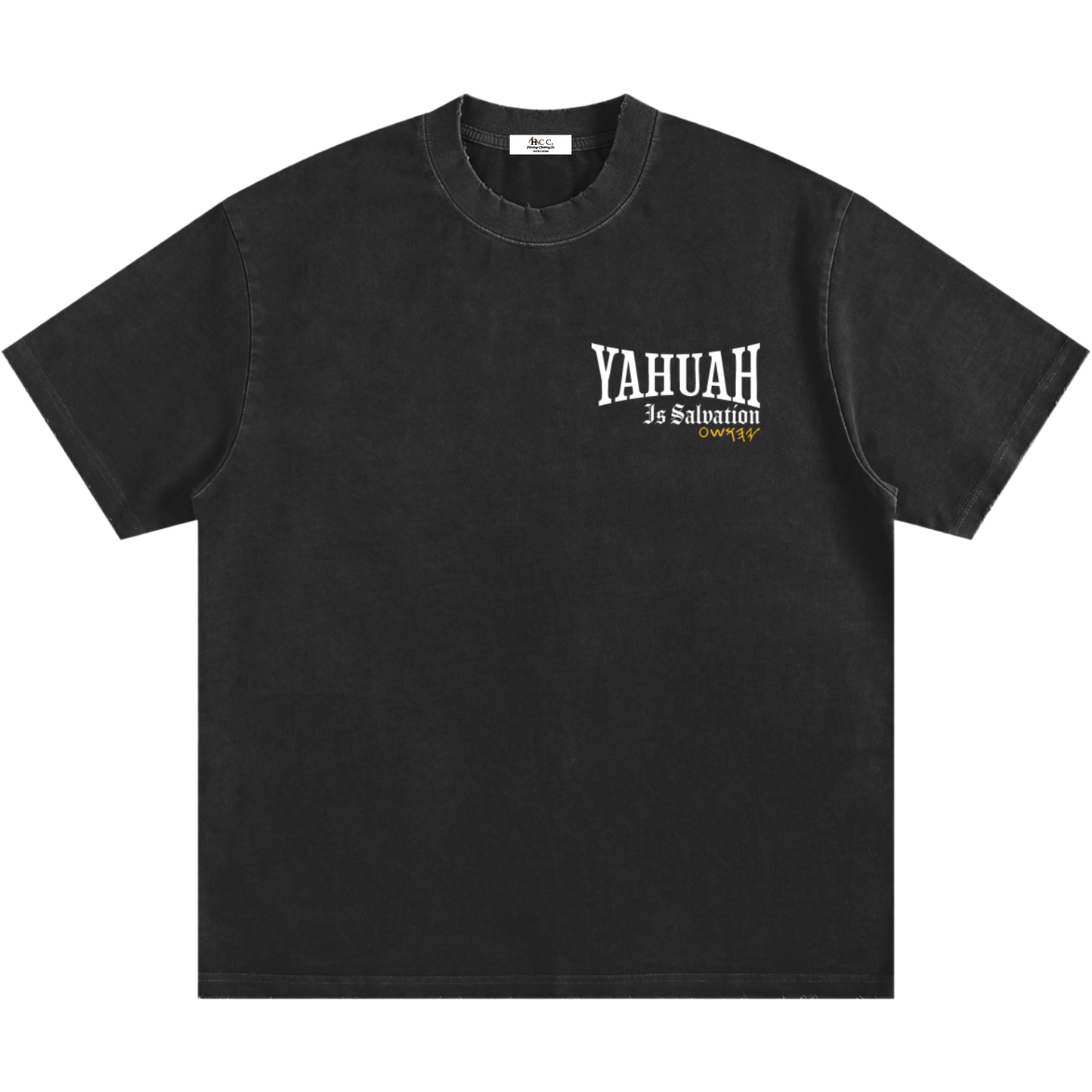 Yahuah Is Salvation Men's Basic Vintage T-Shirt