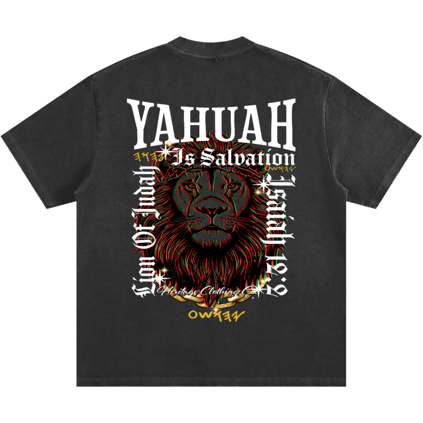 Yahuah Is Salvation Men's Basic Vintage T-Shirt