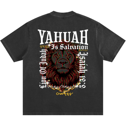 Yahuah Is Salvation Men's Basic Vintage T-Shirt