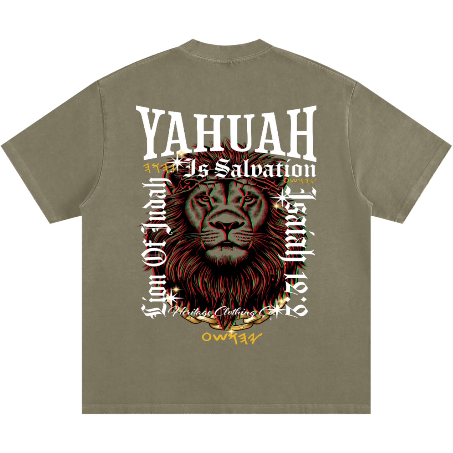 Yahuah Is Salvation Men's Basic Vintage T-Shirt