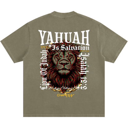 Yahuah Is Salvation Men's Basic Vintage T-Shirt