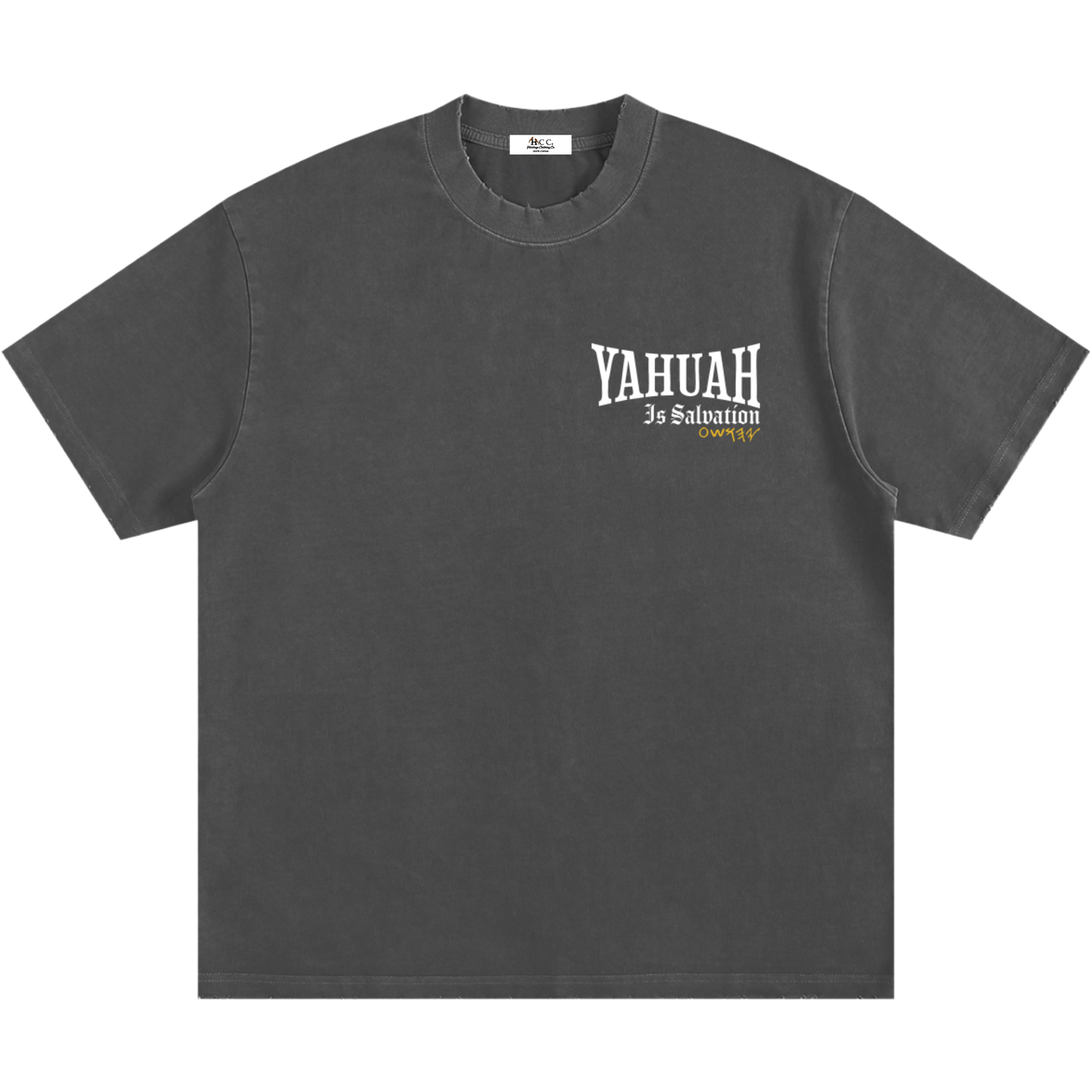 Yahuah Is Salvation Men's Basic Vintage T-Shirt