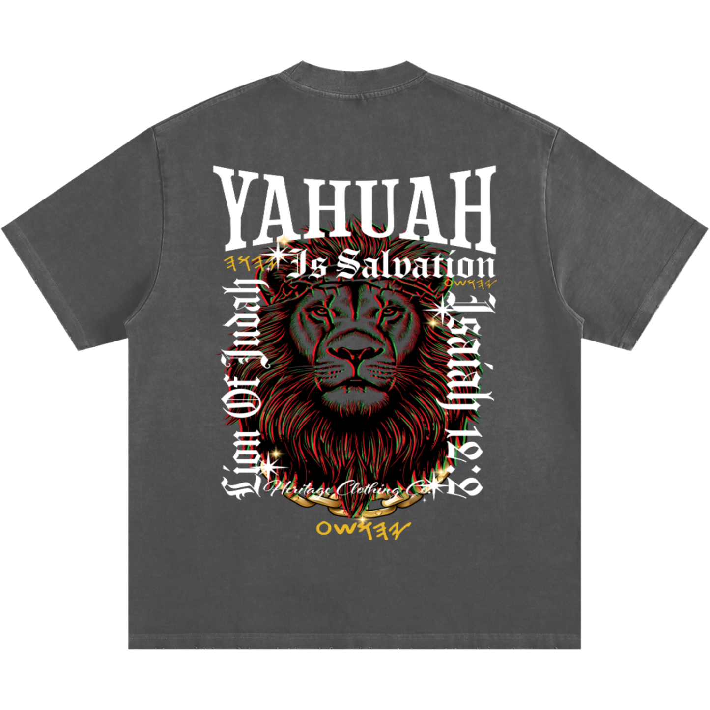 Yahuah Is Salvation Men's Basic Vintage T-Shirt