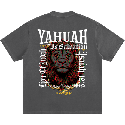 Yahuah Is Salvation Men's Basic Vintage T-Shirt
