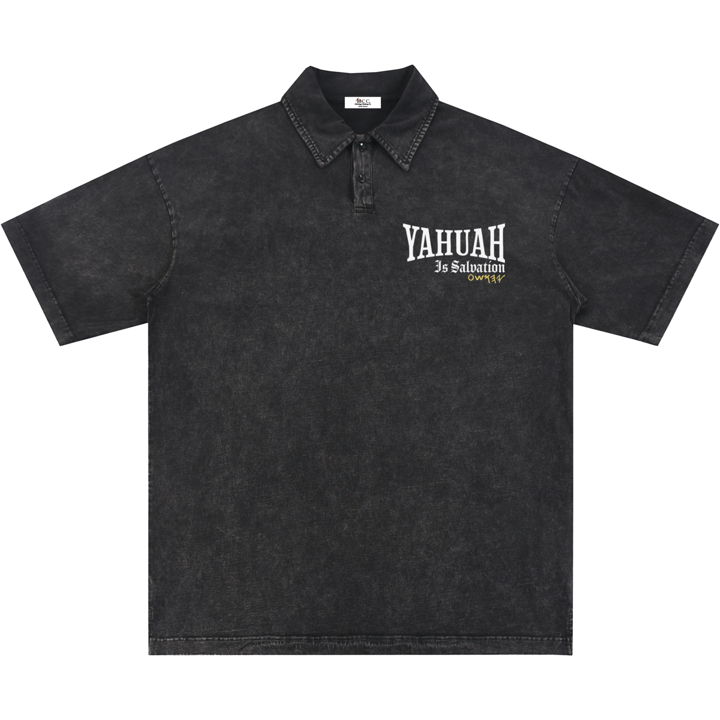 Yahuah Is Salvation Men's Timeless Short-Sleeve Polo Shirt