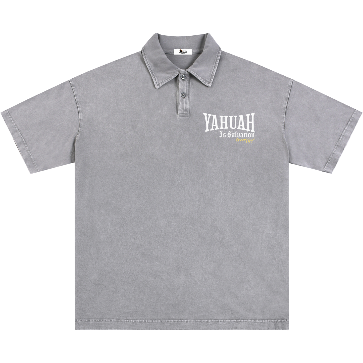 Yahuah Is Salvation Men's Timeless Short-Sleeve Polo Shirt