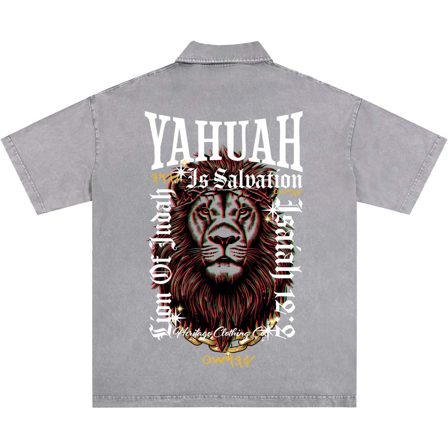 Yahuah Is Salvation Men's Timeless Short-Sleeve Polo Shirt