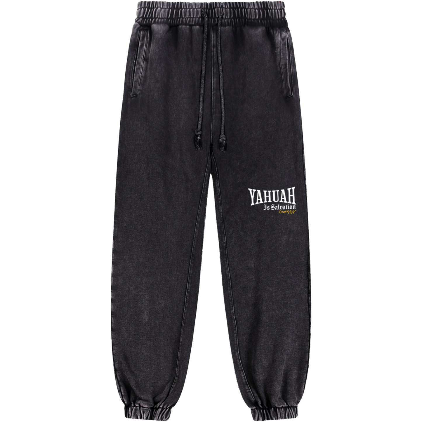 Yahuah Is Salvation Men's Vintage Heavyweight Sweatpants