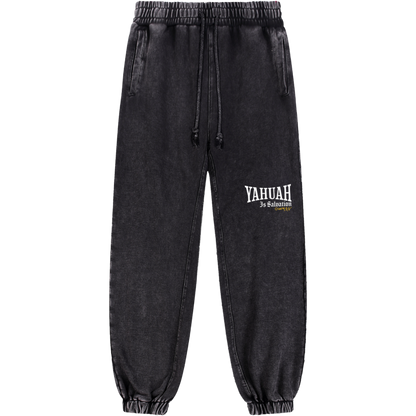 Yahuah Is Salvation Men's Vintage Heavyweight Sweatpants