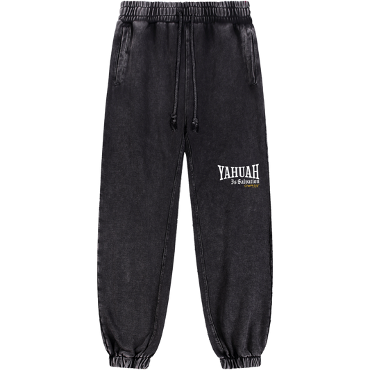 Yahuah Is Salvation Men's Vintage Heavyweight Sweatpants