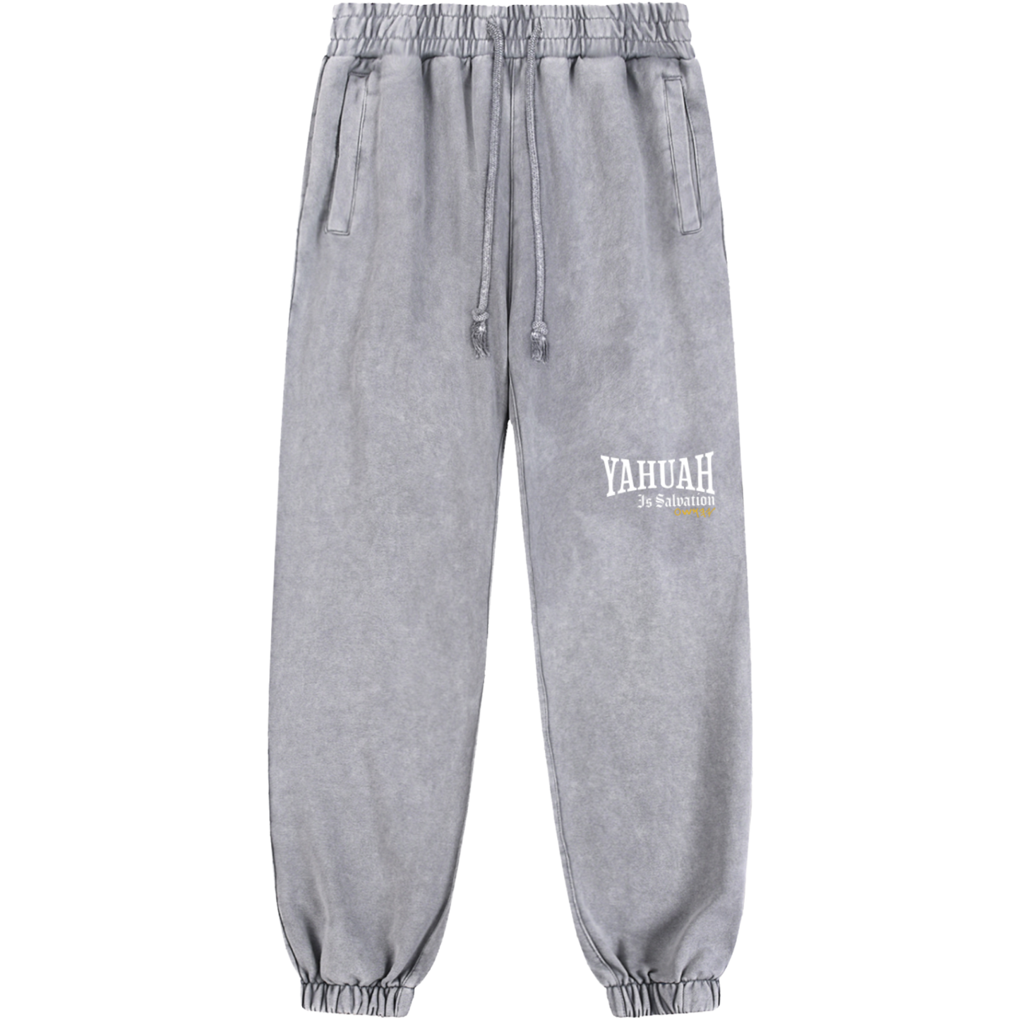 Yahuah Is Salvation Men's Vintage Heavyweight Sweatpants