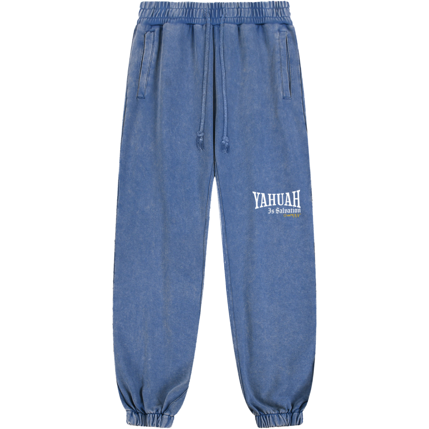 Yahuah Is Salvation Men's Vintage Heavyweight Sweatpants