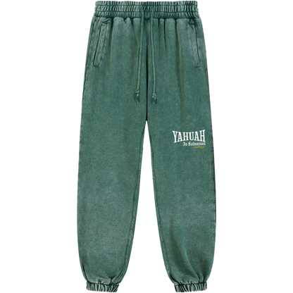 Yahuah Is Salvation Men's Vintage Heavyweight Sweatpants