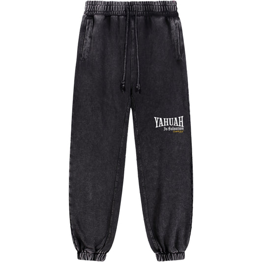 Yahuah Is Salvation Men's Vintage Heavyweight Sweatpants