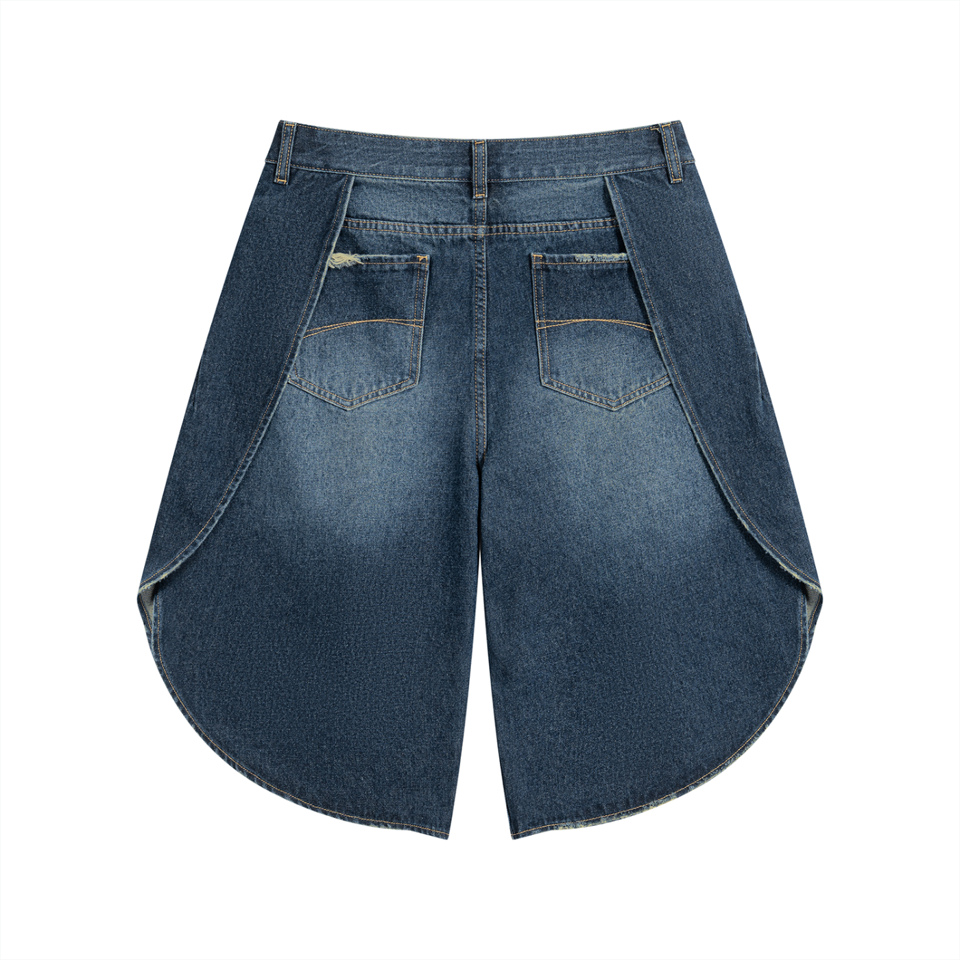 Women's Wide Leg Denim Shorts