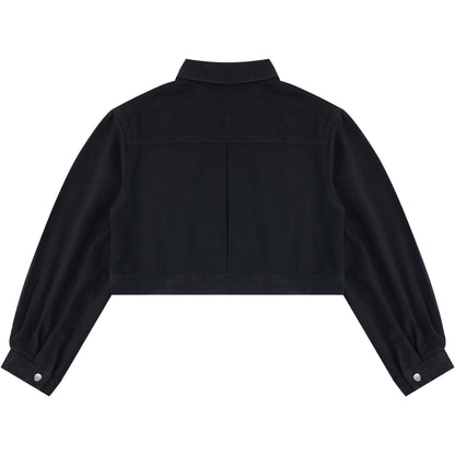 Women's Cropped Denim Jacket