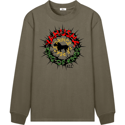 Heritage Clothing Co.,heritageclothingco,Yahuah,Yahusha,100% Cotton,King of Kings,Long-Sleeve T-Shirt,Long-Sleeve,T-Shirt,Men's