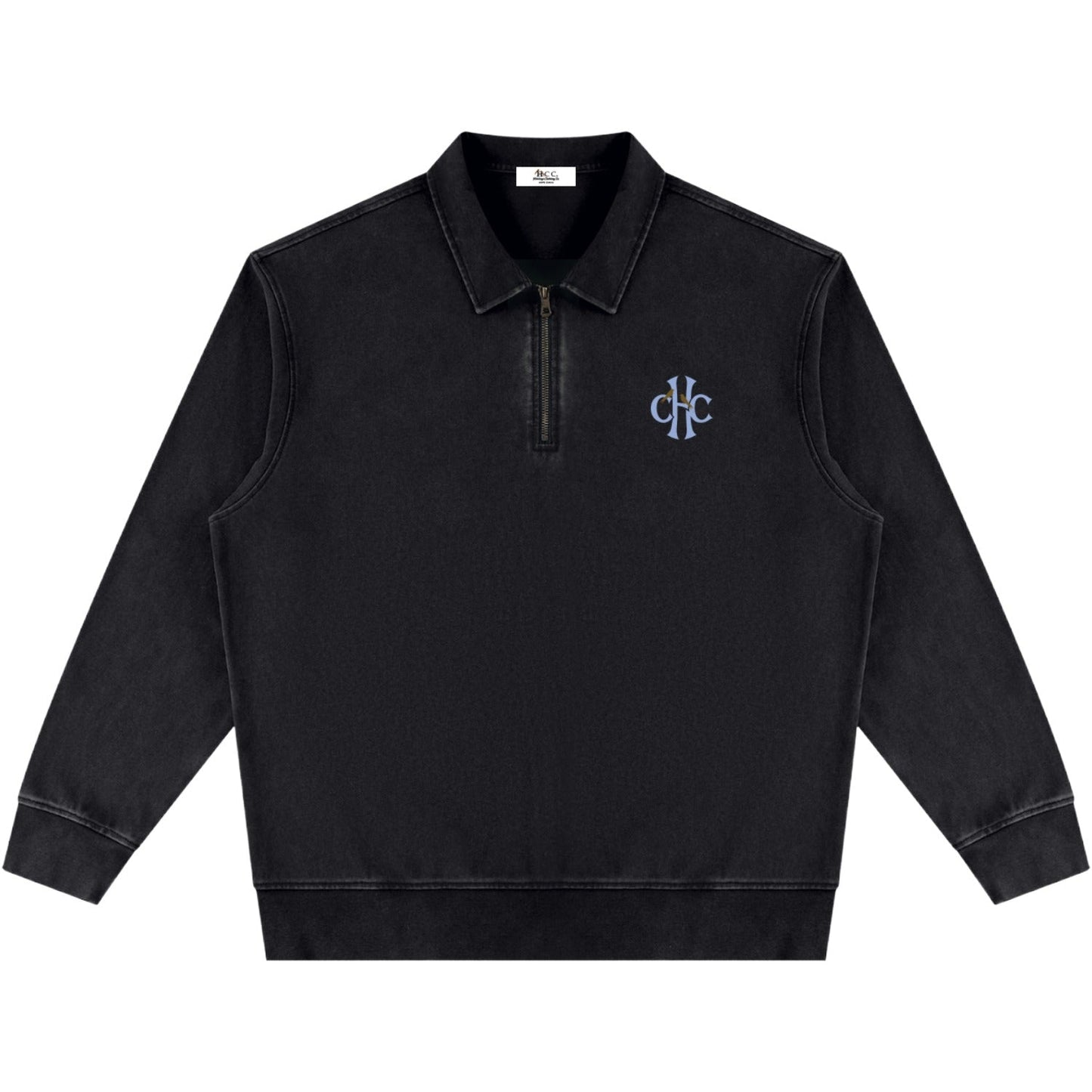 Men's HCC Monogram Vintage Quarter-Zip