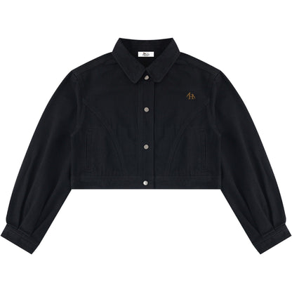 Women's Cropped Denim Jacket