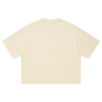 Heritage H Knitted Neck Short-Sleeve T-Shirt