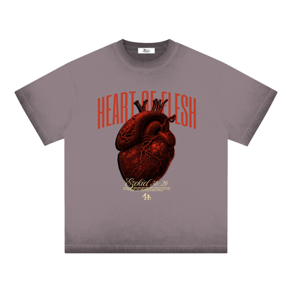 Heart Of Flesh Smoke Dye T-Shirt