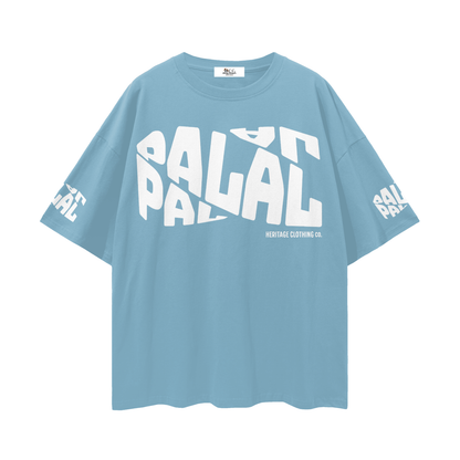 100 percent cotton,faith-based apparel,set apart clothing,righteouswear,scripture apparel,t-shirt,lightweight tee,drop shoulder tee,psalms 55 17,palal