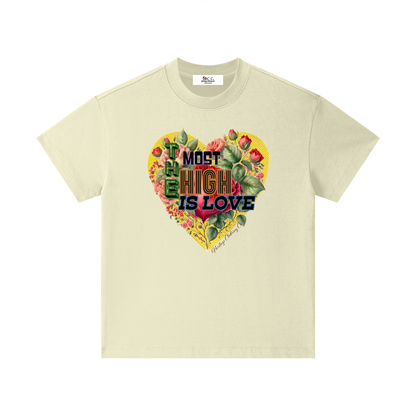 HeritageClothingCo.,heritageclothingco,Yahuah,Yahusha,100% Cotton,Short-Sleeve,Girl's,Graphic T-Shirt,Graphic Short-Sleeve,The Most High Is Love