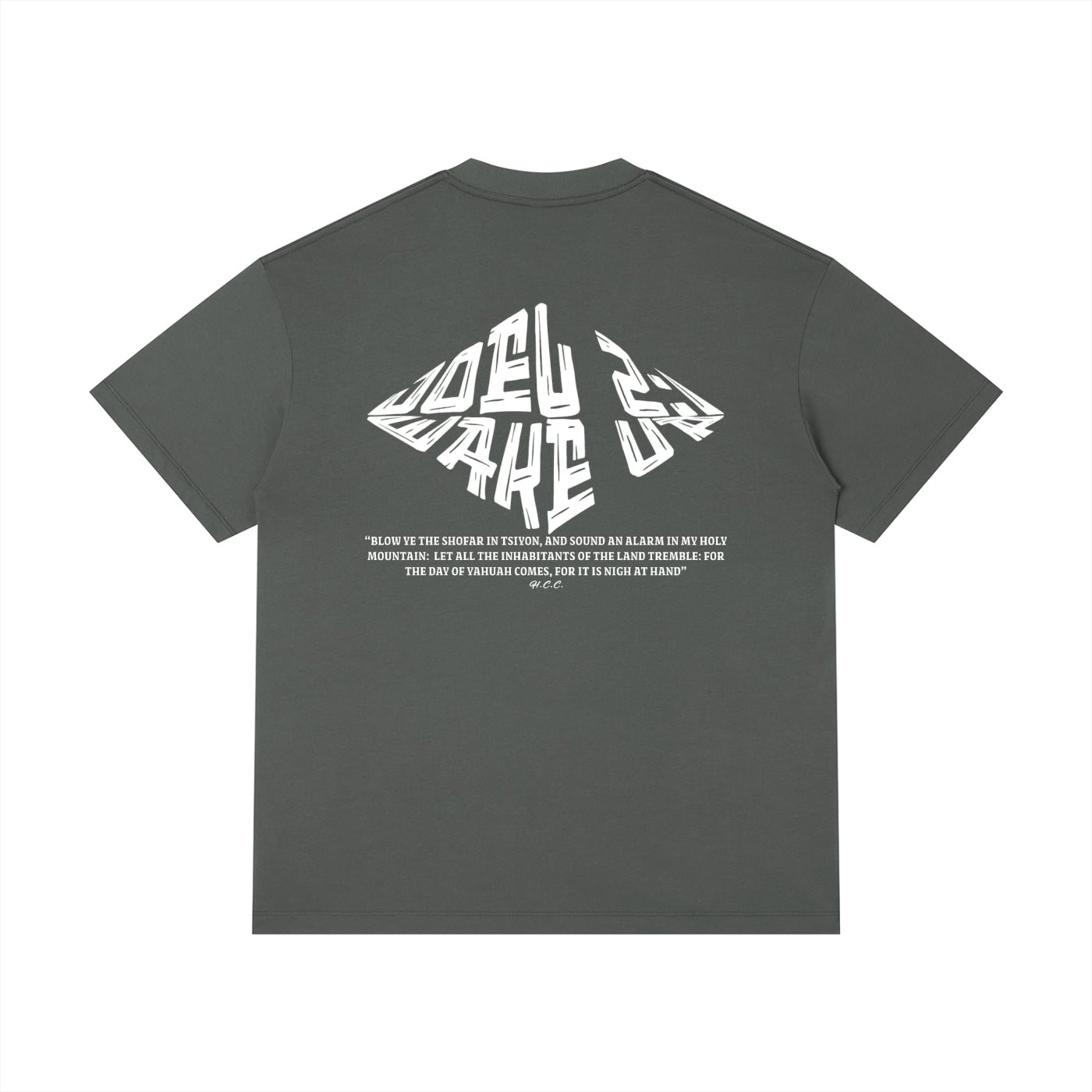 100 percent cotton,faith-based apparel,set apart clothing,righteouswear,scripture apparel,t-shirt,classic tee,regular fit tee,romans 13 11,joel 2 1