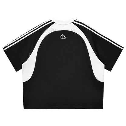 True Name Women's Mesh Panel T-Shirt