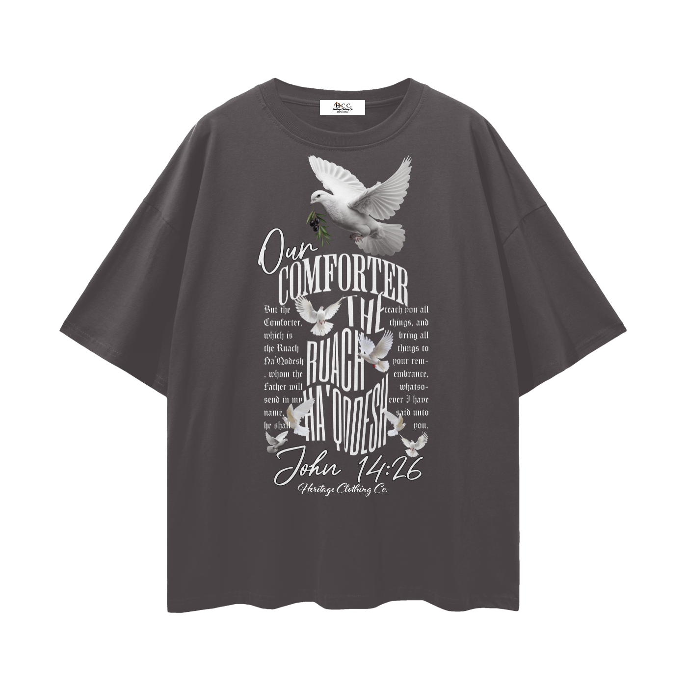 100 percent cotton t-shirt,lightweight cotton t-shirt,drop shoulder t-shirt,breathable cotton t-shirt,relaxed fit cotton t-shirt,loose fit t-shirt,cotton graphic t-shirt,israelite clothing,hebrew israelite apparel,scripture t-shirt