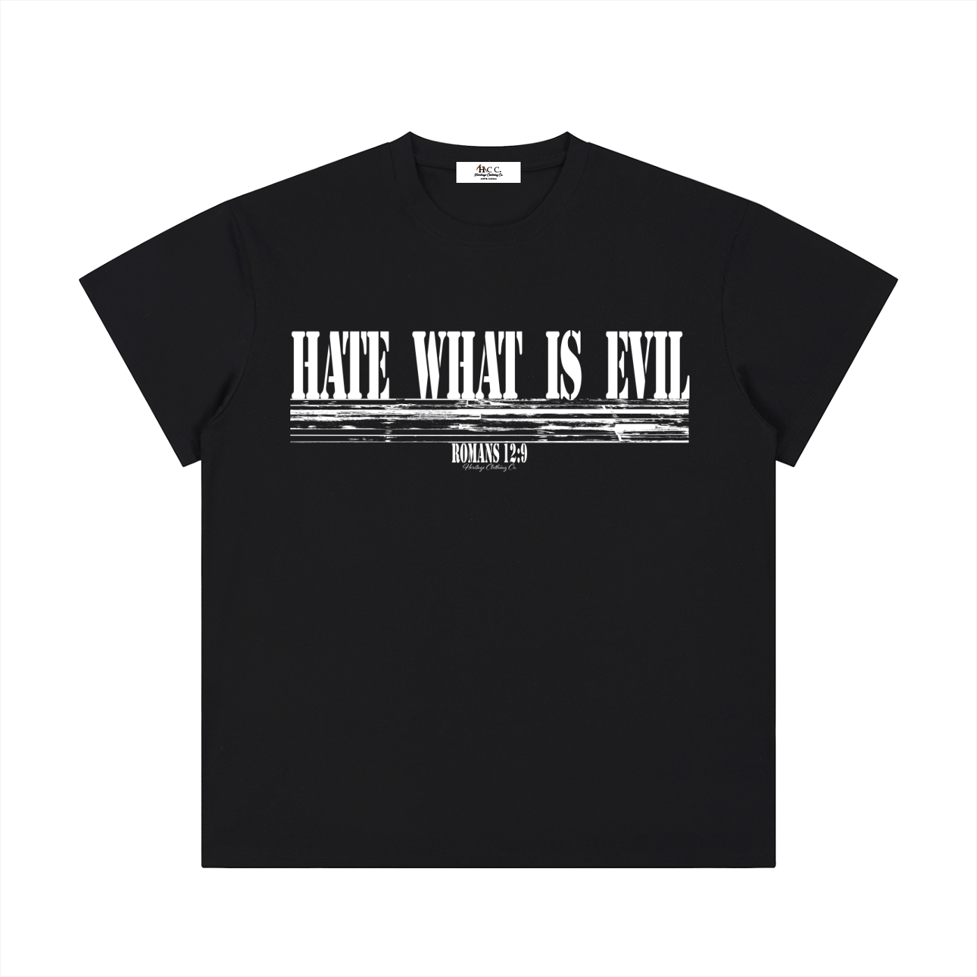 Hate What Is Evil Lightweight T-Shirt (Classic Fit)