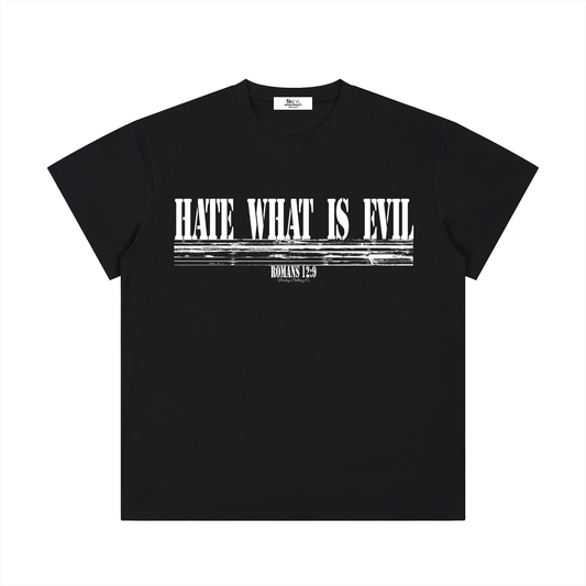 Hate What Is Evil Lightweight T-Shirt (Classic Fit)