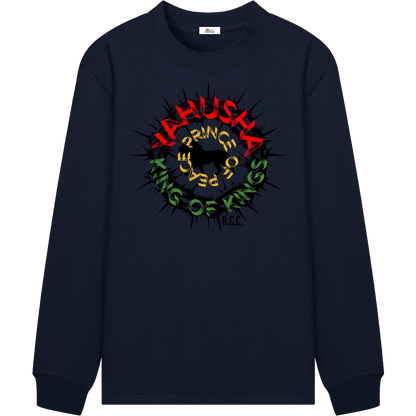 Heritage Clothing Co.,heritageclothingco,Yahuah,Yahusha,100% Cotton,King of Kings,Long-Sleeve T-Shirt,Long-Sleeve,T-Shirt,Men's